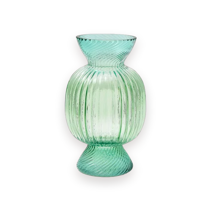 Paper Source Fluted Glass Candy Vase