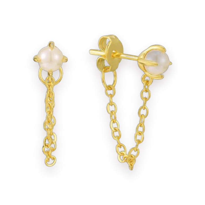 Evry Jewels Girly Pearly Earrings